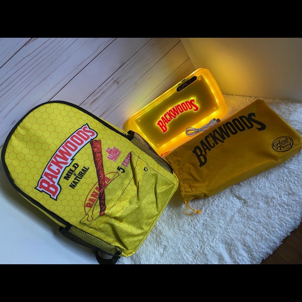 Yellow Backwood backpack